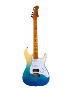 Jet Guitars JS450-TBL-HSS TRANSPARENT BLUE
