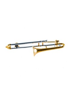 Valles BROCHE 3D EUFONIO PLATEADO/DORADO