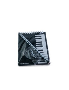 Valles SET TECLADO CON BLOC DE NOTAS, LAPIZ Y GOMA