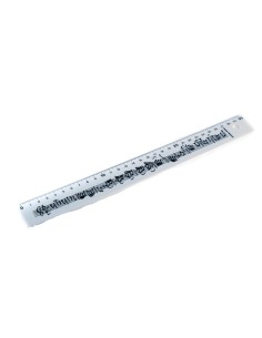Valles REGLA BLANCA PENTAGRAMA 30 CM