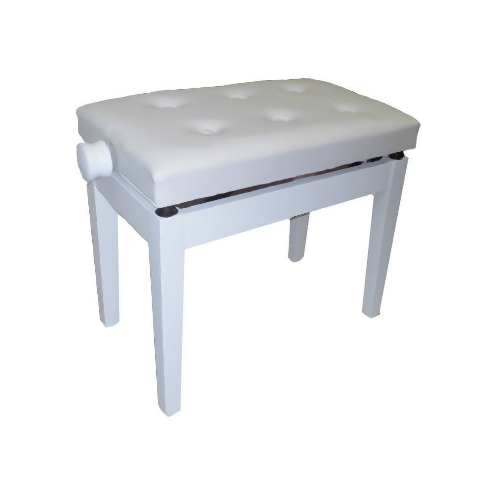 Oqan 030010 BANQUETA PIANO WHITE-WHITE