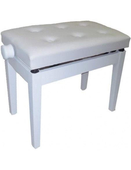 Oqan 030010 BANQUETA PIANO WHITE-WHITE
