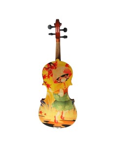 Kinglos HSHB-003 1/2 Violin Decorado 2