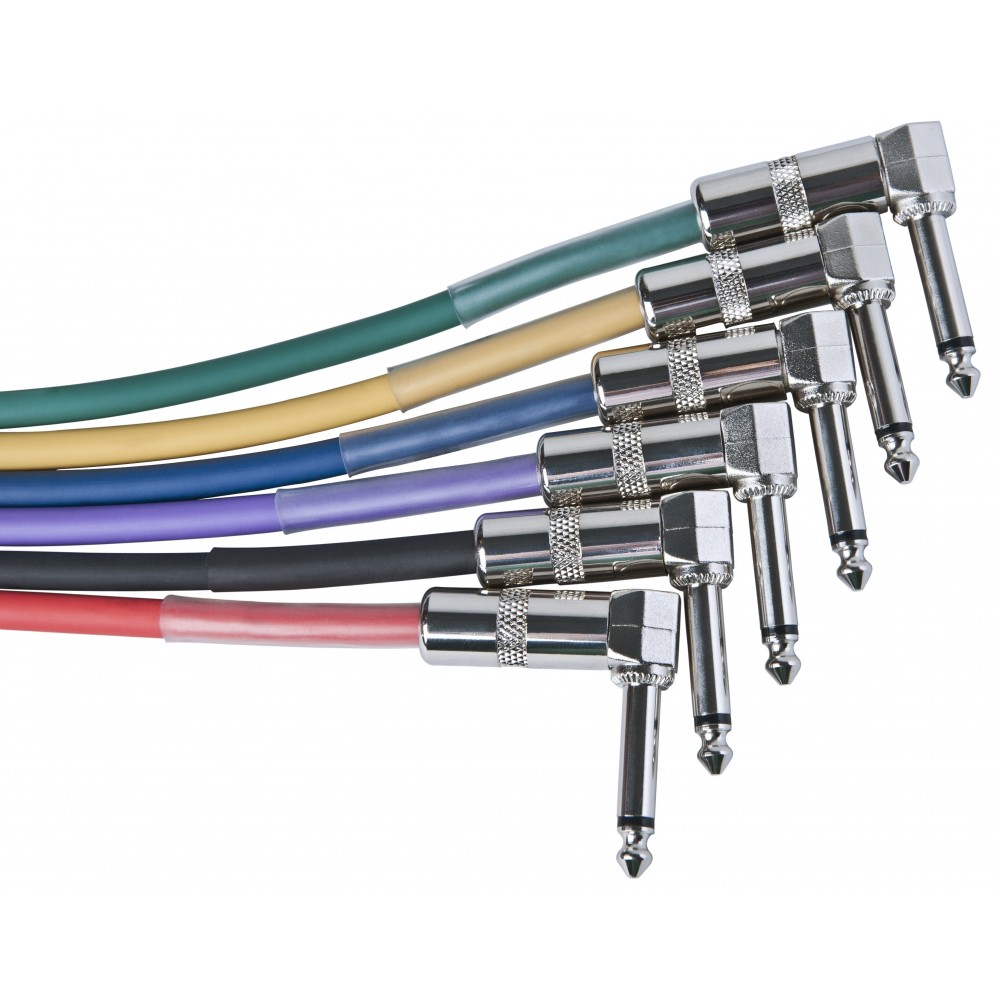 Joyo CM-05 PACK DE 6 LATIGUILLOS PARA GUITARRA...