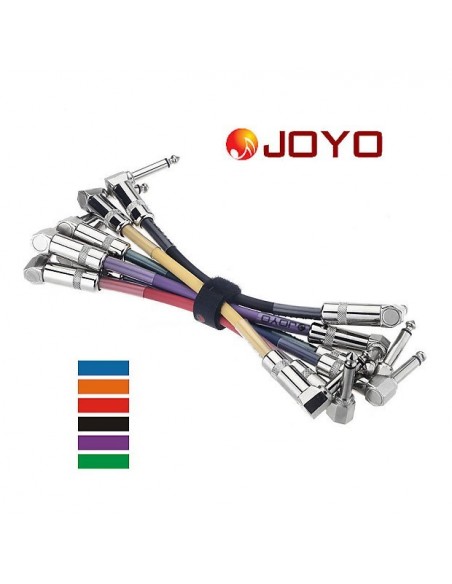 Joyo CM-11 PACK DE 6 LATIGUILLOS PARA GUITARRA JOYO DE 15 CM.