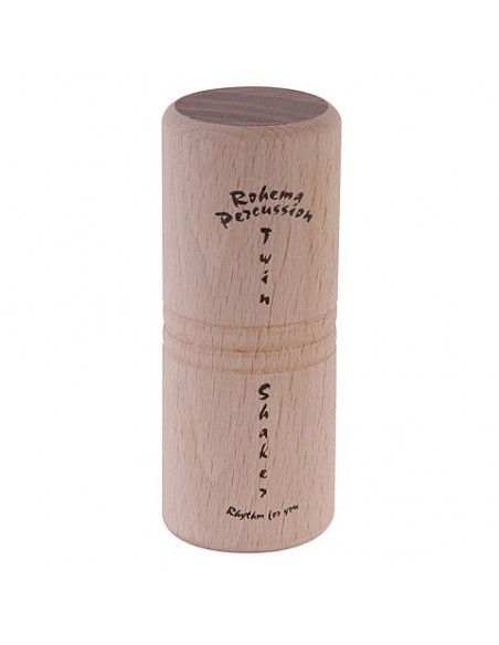 Rohema 61622 SHAKER DE MADERA ROHEMA WOODEN TWIN SHAKER LOW PITCH