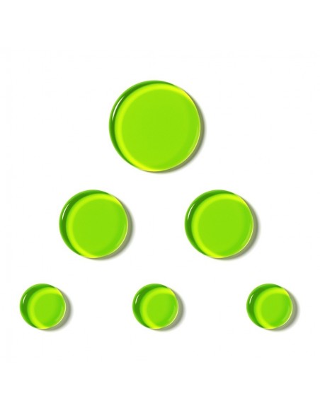 SLAPKLATZ SORDINA SLAP MI-AG 6 PADS ALIEN GREEN