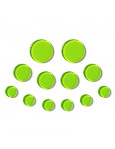 Slapklatz SORDINA SLAP PRO-AG 12 PADS ALIEN GREEN