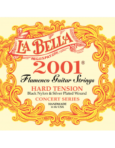 La Bella B2001H JUEGO DE CUERDAS CLASICA TENSION FUERTE