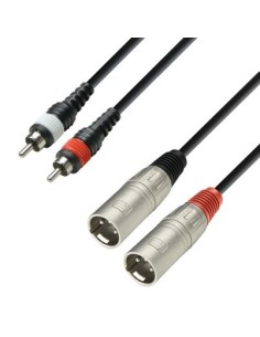 Adam Hall K3TMC0300 2 XLRM A 2 RCA