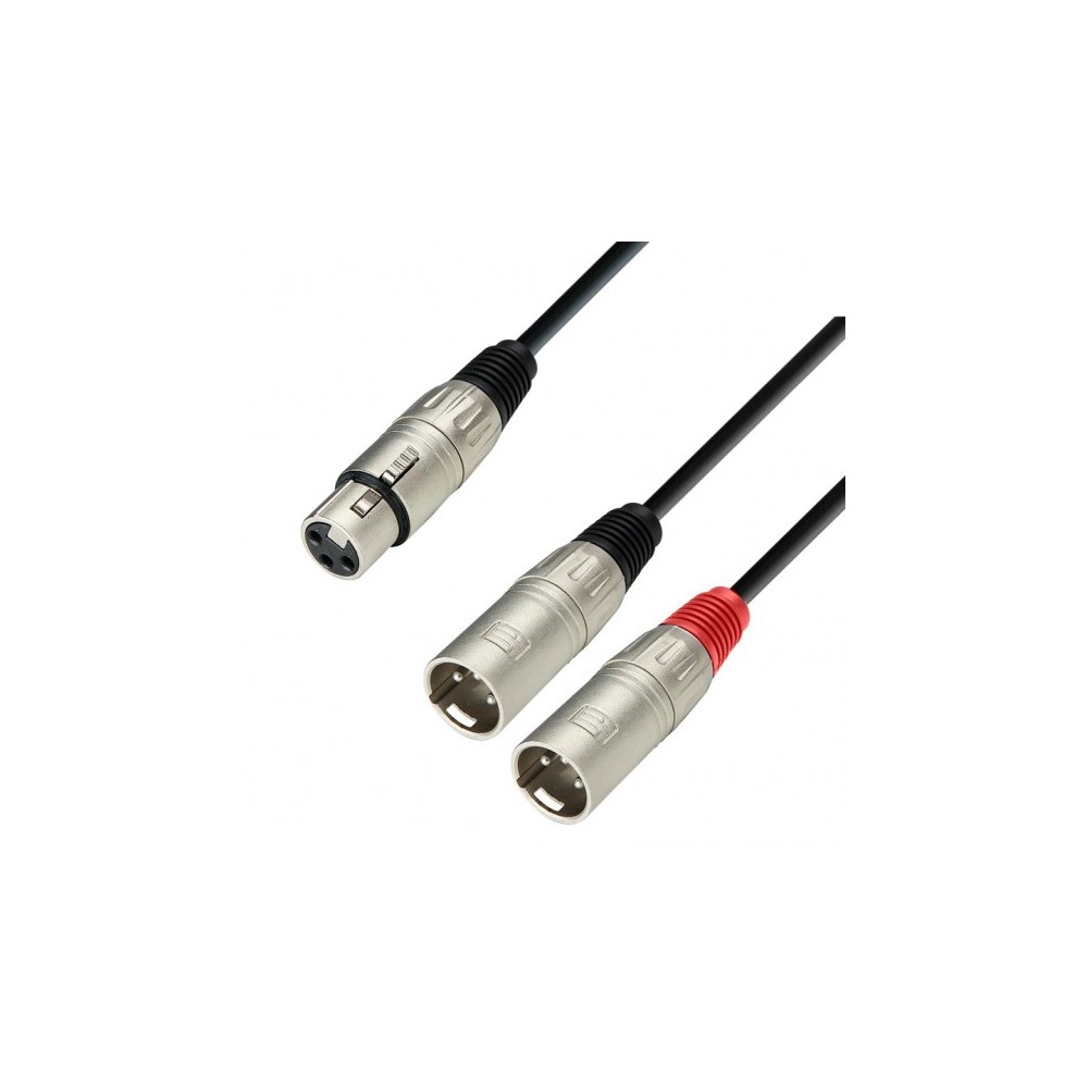 Adam Hall K3YFMM0300 2X XLR M - XLR H 3MT