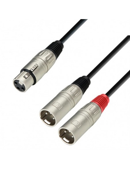 Adam Hall K3YFMM0300 2X XLR M - XLR H 3MT