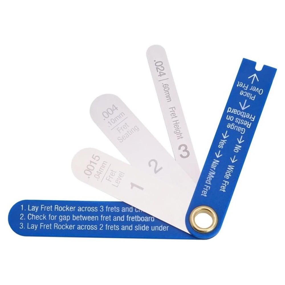 Musicnomad MN840 GALGAS DE PRECISION PARA TRASTES