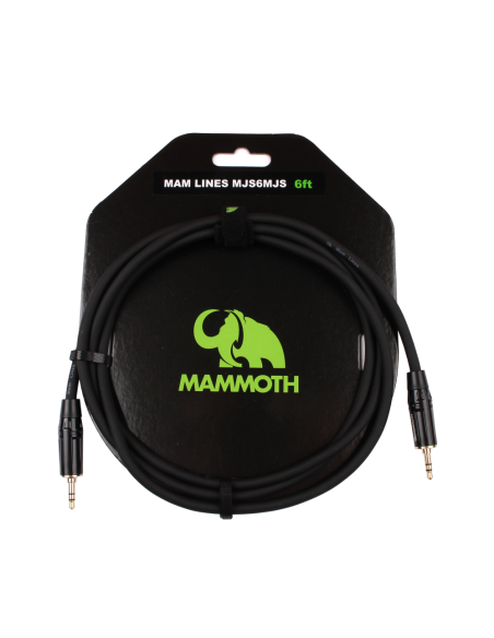 Mammoth MAM-LINES-MJS6MJS - CABLE MINI JACK STEREO A MINI JACK STEREO