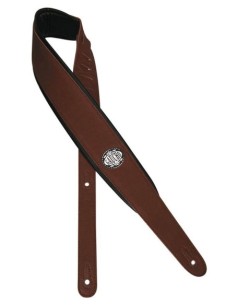 Gaucho GST-314-DBR CORREA ACOLCHADA MARRON OSCURO/NEGRA