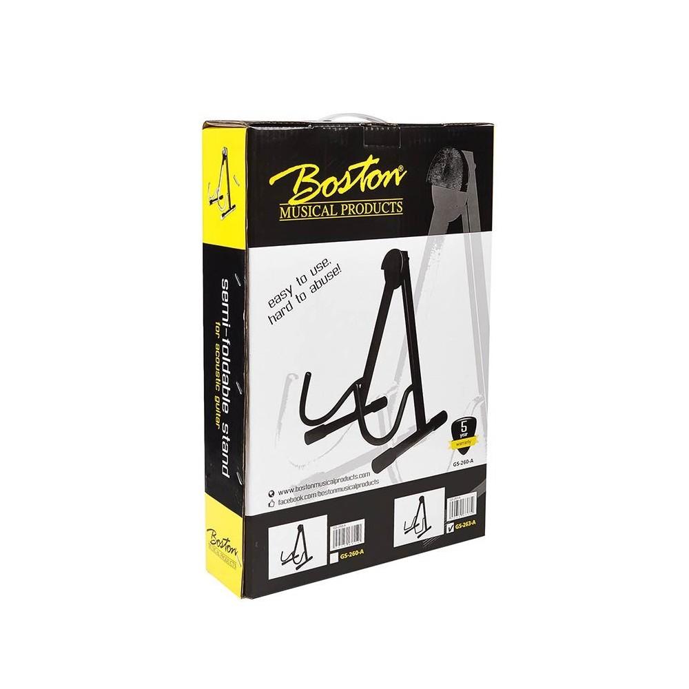 Boston SOPORTE GUIT. ACUSTICA SEMIPLEG. MOD. A