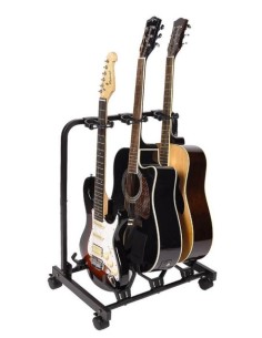 Boston SOPORTE 3 GUITARRAS NEGRO 2