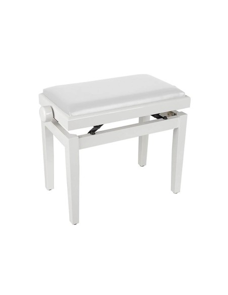 Boston BANCO PIANO BLANCO VINILO BLANCO