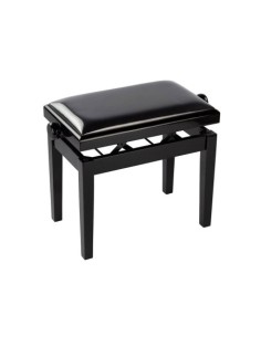 Boston BANCO PIANO AJUSTABLE NEGRO VINILO