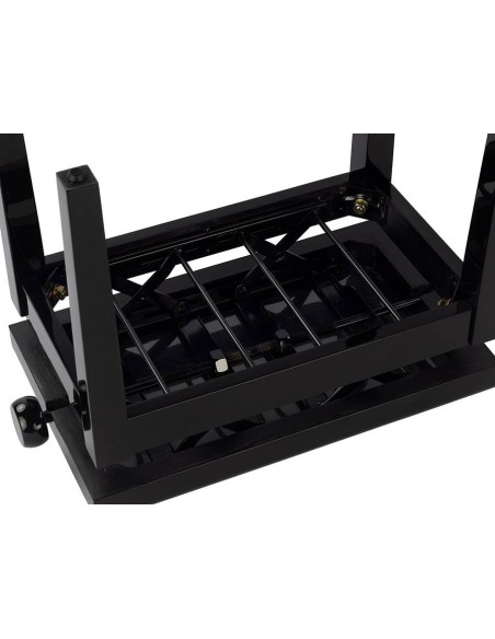 Boston BANCO PIANO AJUSTABLE NEGRO VINILO