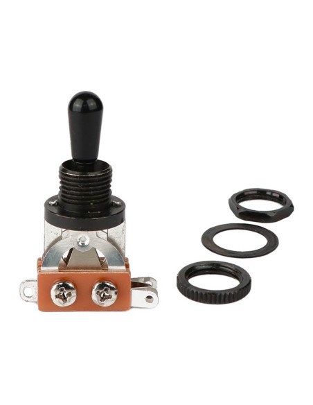 Boston INTERRUPTOR 3 VIAS TAPA NEGRA