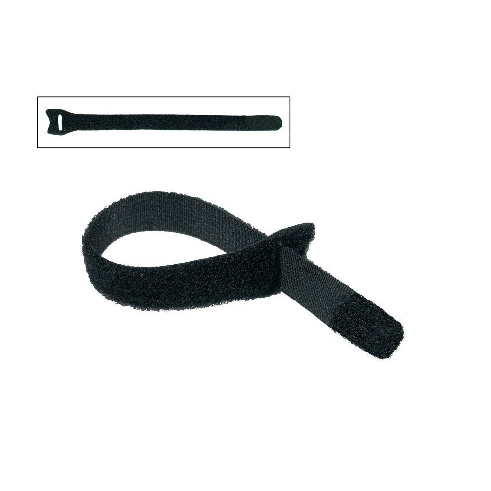 Boston BRIDAS VELCRO NEGRAS 10X150MM 12 UDS