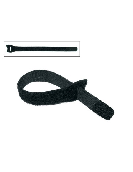 Boston BRIDAS VELCRO NEGRAS 10X150MM 12 UDS