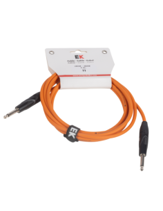 EK Audio PJJ0043OR CABLE PARA GUITARRA JACK RECTO-RECTO...