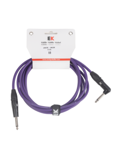EK Audio PJJ0043VT CABLE JACK/JACK 3MT VIOLETA