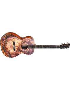 Martin 00L OLIVER Abeto / Flame Koa