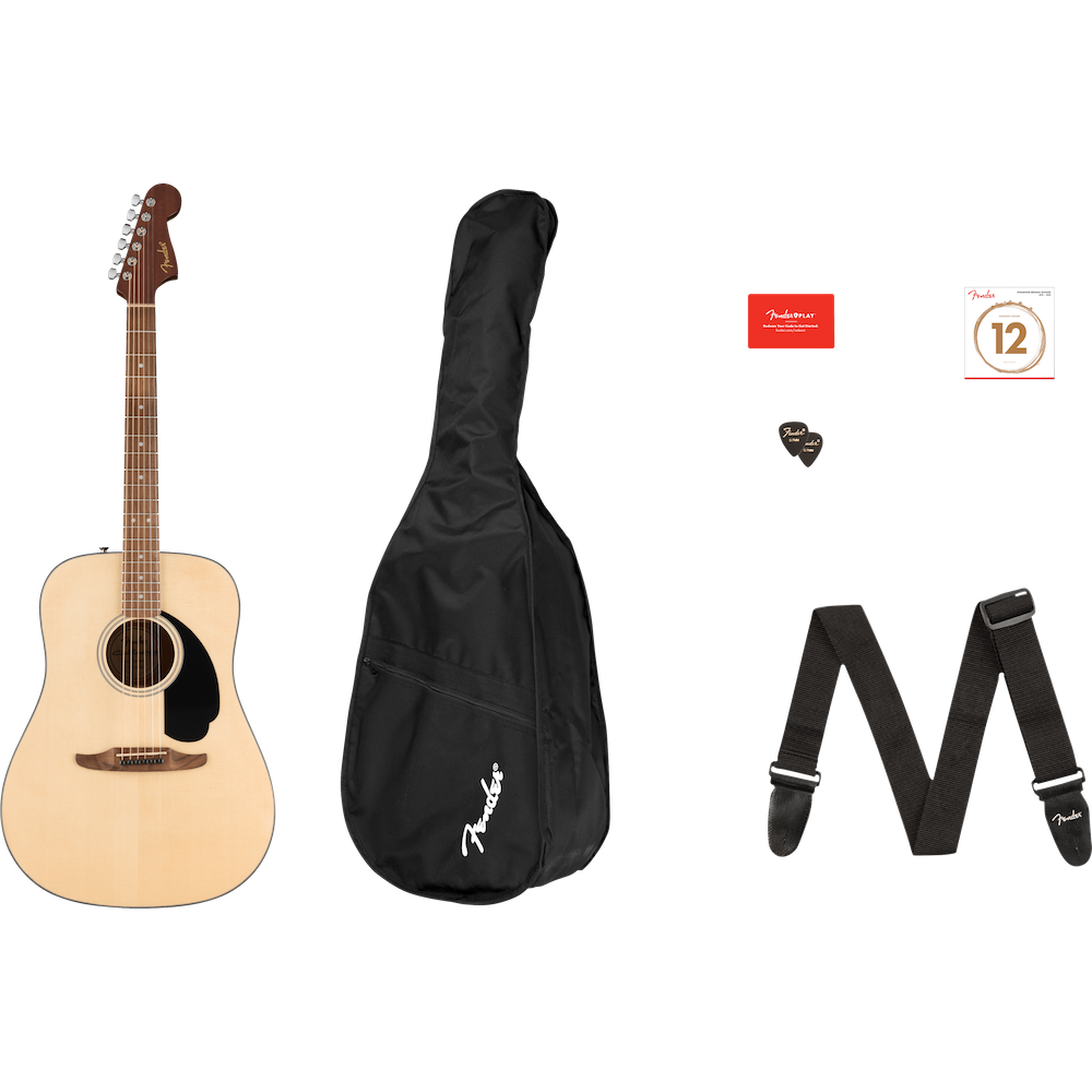 Fender PACK CALIFORNIA STANDARD REDONDO NATURAL