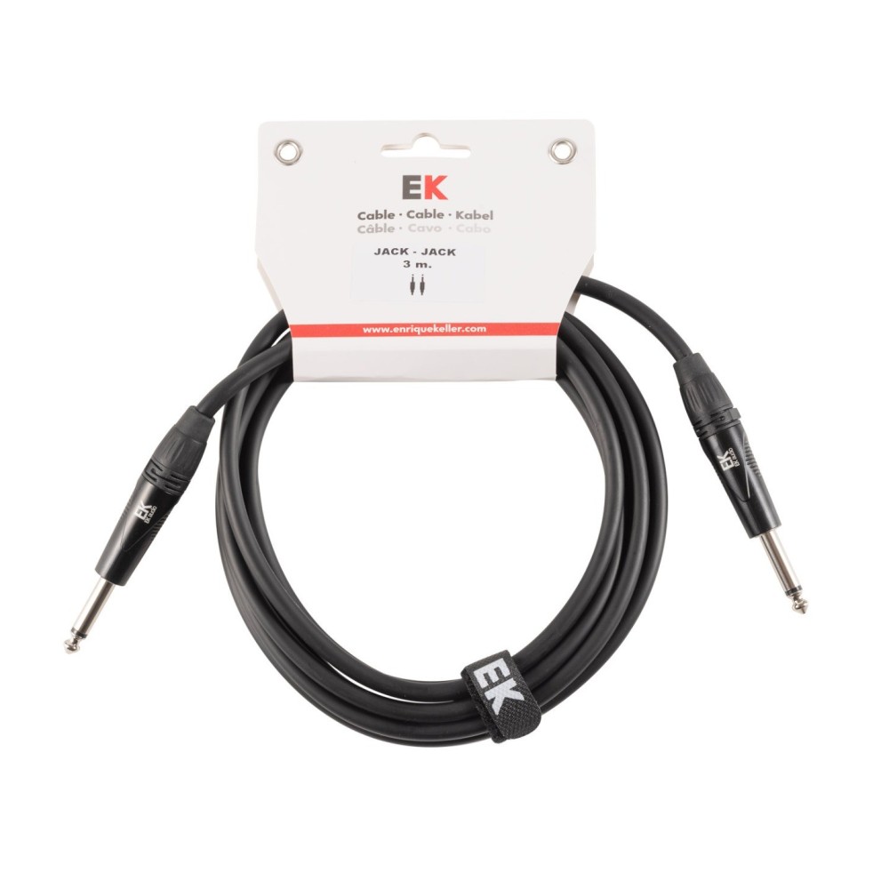 EK Audio JJ025JJ3 CABLE ALTAVOZ JACK-JACK 3MT