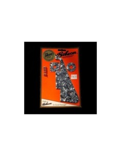 Gibson PRDK-150 Juego Golpeador y placas perlados Gris
