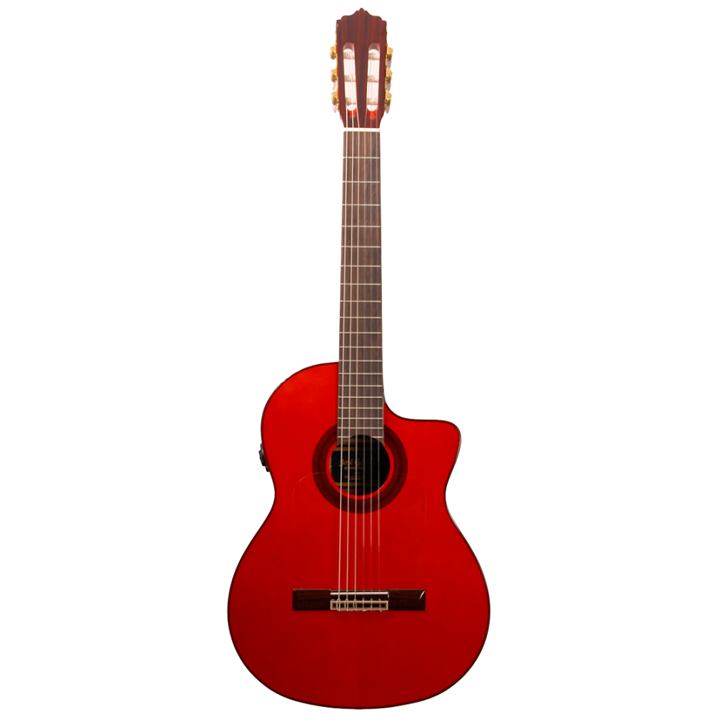 Jose Gomez F80-CEQ-ROJA GUITARRA FLAMENCA...