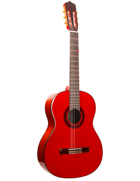 Jose Gomez F80-ROJA GUITARRA FLAMENCA SICOMORO