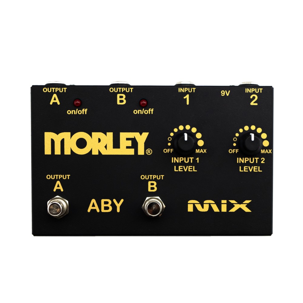Morley ABY-MIX-G PEDAL DE RUTEO A/B MIX
