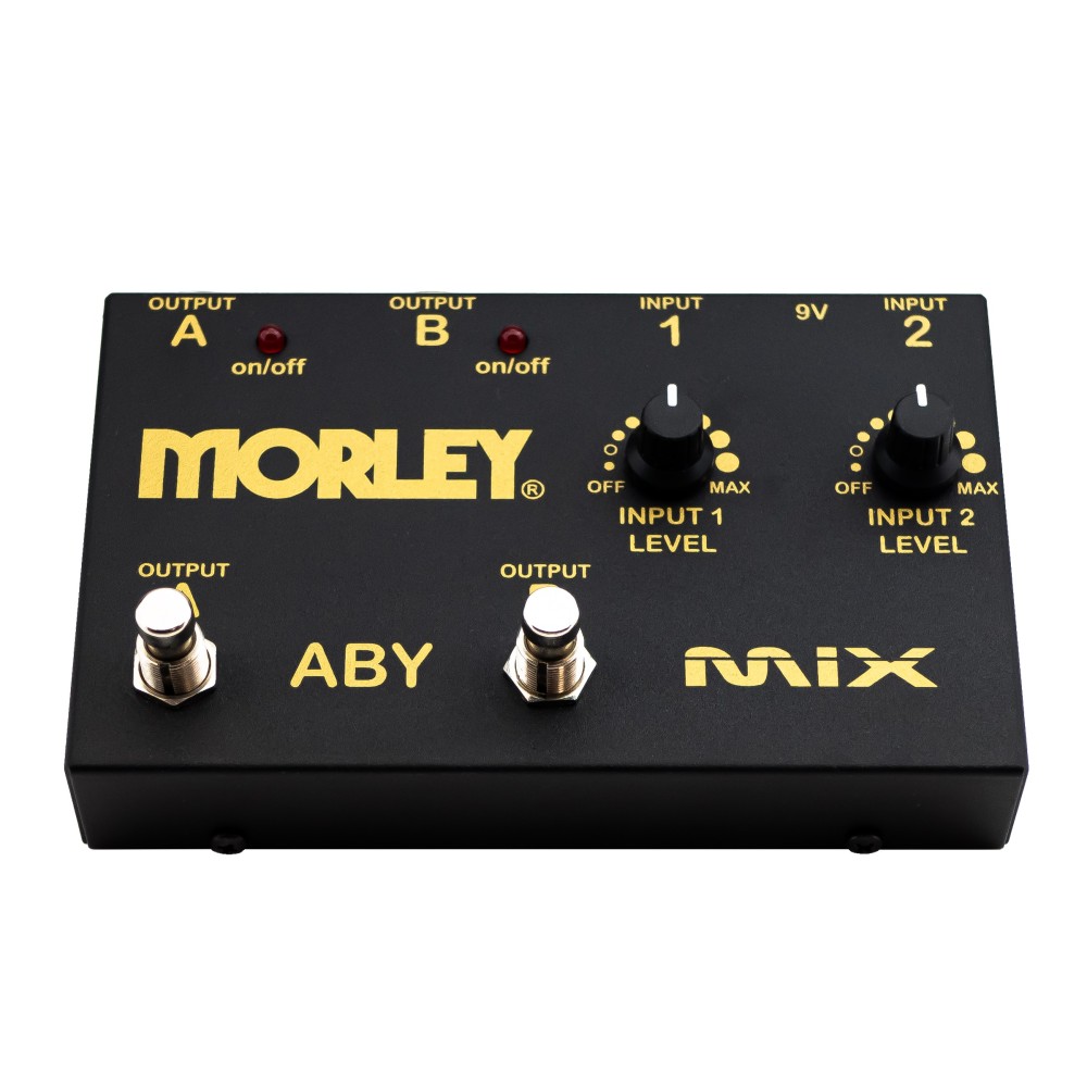Morley ABY-MIX-G PEDAL DE RUTEO A/B MIX