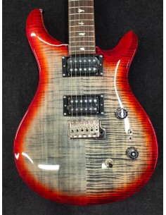 PRS SE CUSTOM 24-08 CHARCOAL CHERRY BURST 2025 2