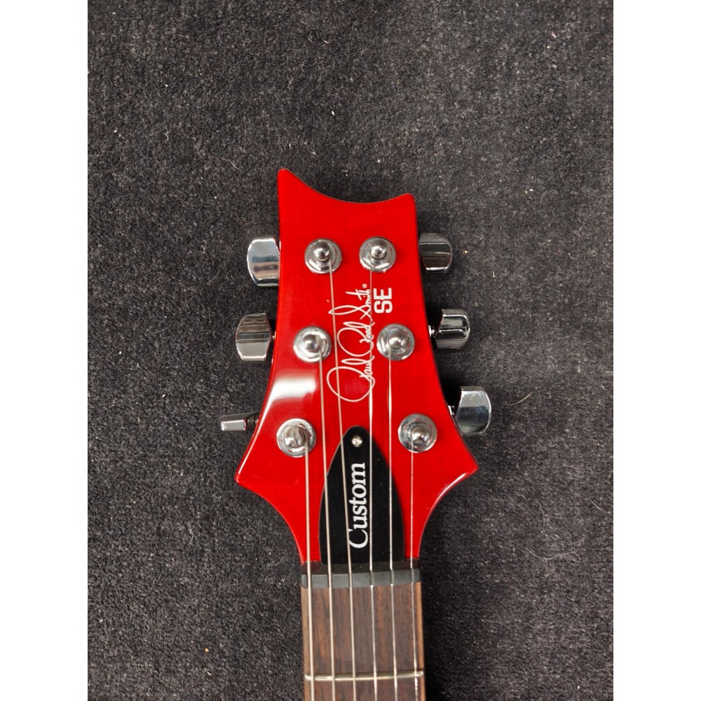 PRS SE CUSTOM 24-08 CHARCOAL CHERRY BURST 2025