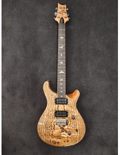 PRS SE ''EXOTIC''  CUSTOM 24 BURLED ASH NATURAL LTD.
