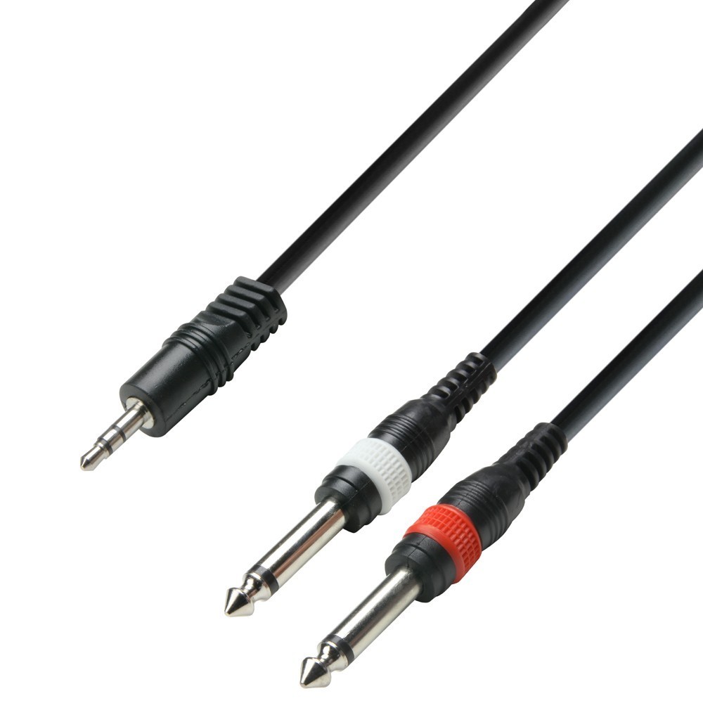 Adam Hall K3YWPP0600 MINIJACK ST - 2 JACK 6MT