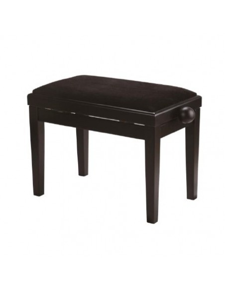 Amadeus PB001 BANQUETA PIANO NEGRO MATE