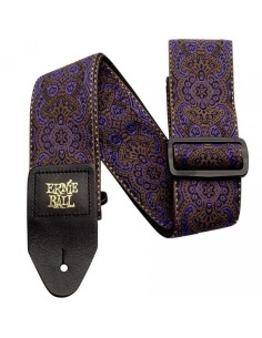 Ernie Ball P04164 PURPLE PAISLEY JACQUARD STRAP