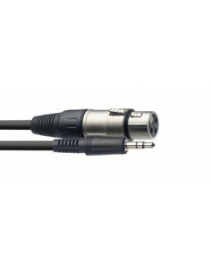 Stagg SAC3MPSBXF MINIJACK ST- XLR FEMALE 3MT