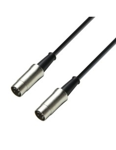 Adam Hall K3MIDI0600BLK-5 MIDI CABLE 6MT