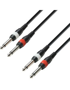 Adam Hall K3TPP0600 2 JACK - 2 JACK 6 MT 2