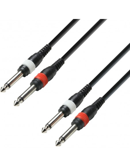 Adam Hall K3TPP0600 2 JACK - 2 JACK 6 MT