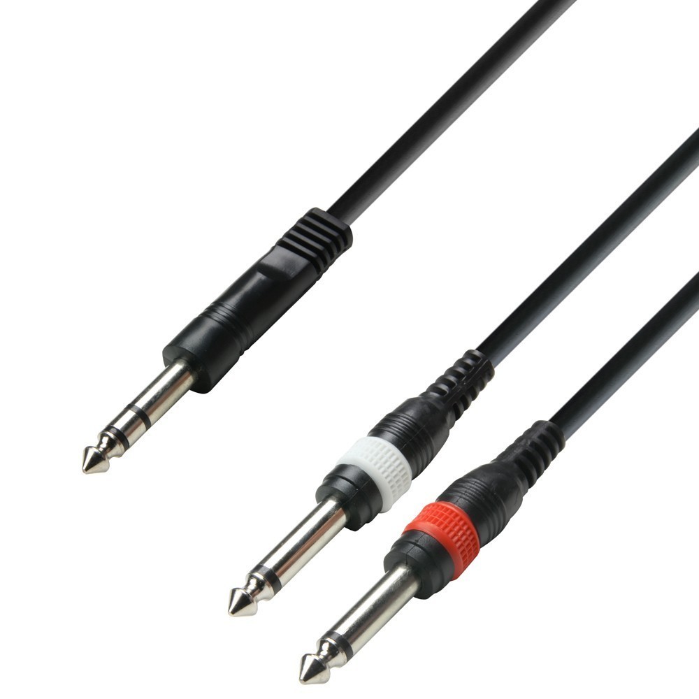 Adam Hall K3YVPP0100 JACK ST - 2 JACK 1 MT