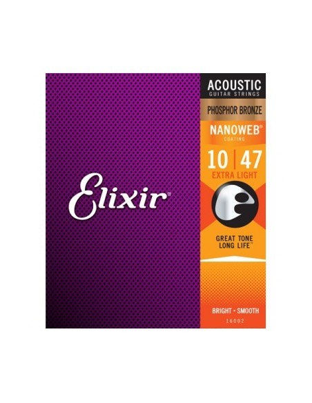 Elixir PHOSPHOR NANOWEB 16002 EXTRA-LIGHT