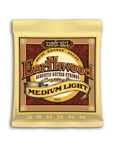 Ernie Ball 2003 EARTHWOOD BRONZE MEDIUM Light 12-54